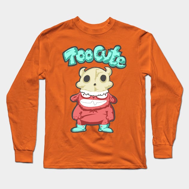 Too Cute Long Sleeve T-Shirt by calavara